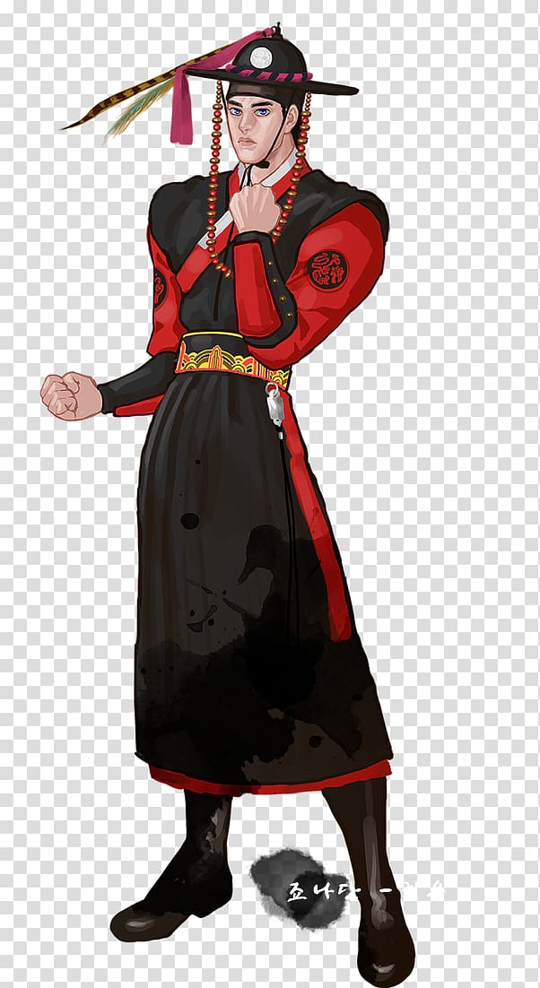 Costume design Character, hanbok transparent background PNG clipart