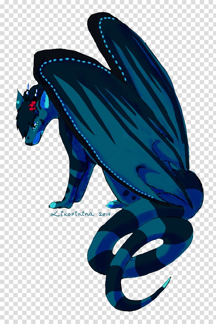 Illustration Cobalt blue Cartoon Fish, hero archetype transparent background PNG clipart