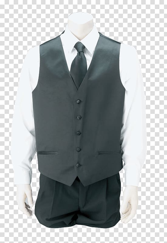 Tuxedo Waistcoat Clothing Gilets Sleeve, Formal shirt transparent background PNG clipart