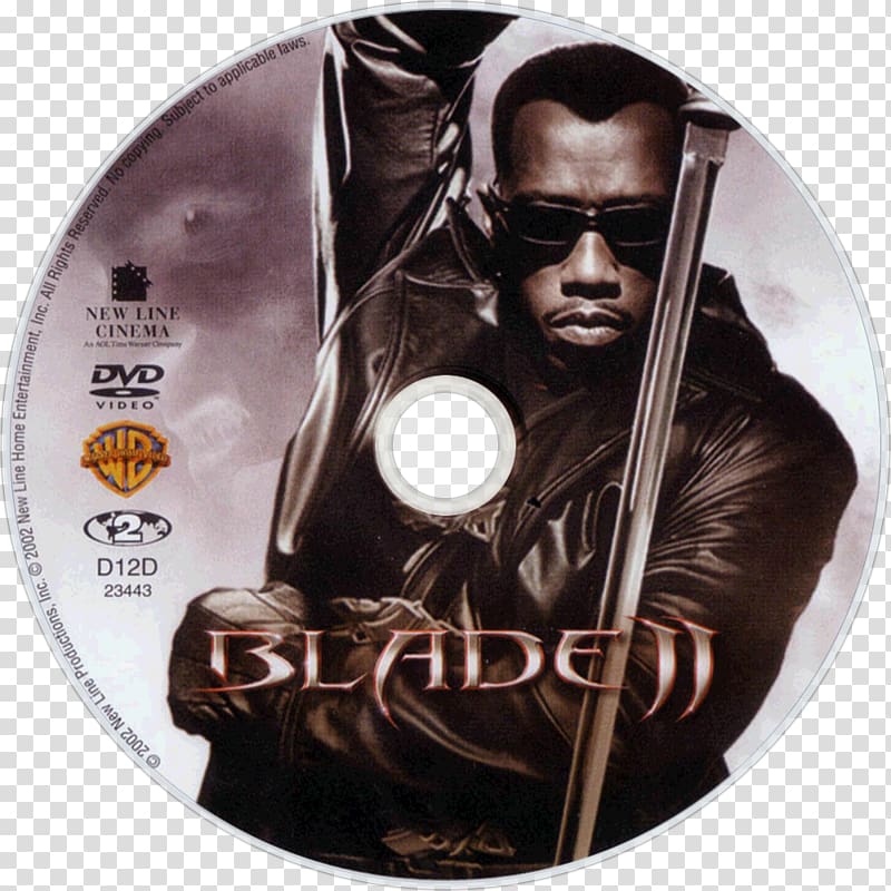 Blade II Abraham Whistler Wesley Snipes DVD, blade & soul anime transparent background PNG clipart