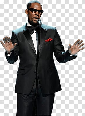 R. Kelly, R. Kelly Singing Party Suit transparent background PNG clipart