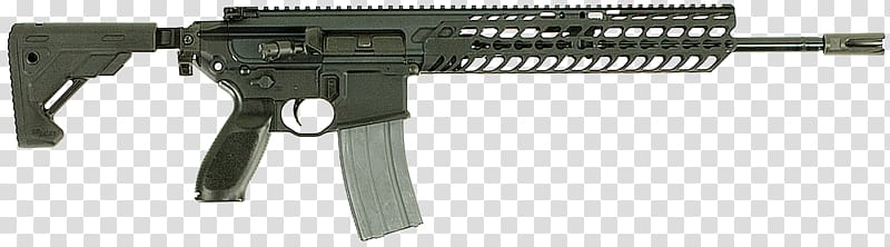 Assault rifle Firearm Trigger KeyMod SIG Sauer, assault rifle transparent background PNG clipart