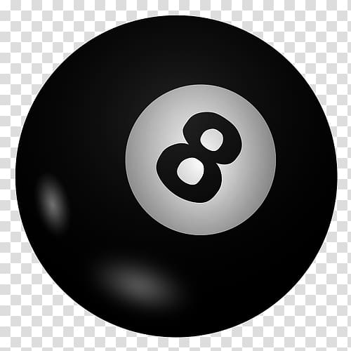 Magic 8-Ball 8 Ball Pool Eight-ball Billiards Billiard Balls, 8 ball pool transparent background PNG clipart