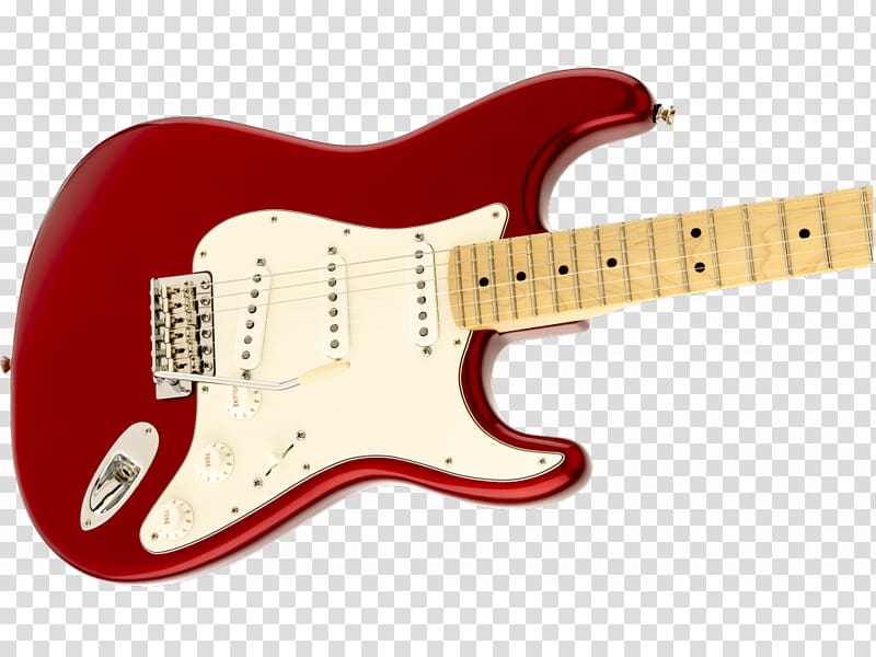 Fender Stratocaster Fender Musical Instruments Corporation Electric guitar Squier Fender Standard Stratocaster, electric guitar transparent background PNG clipart
