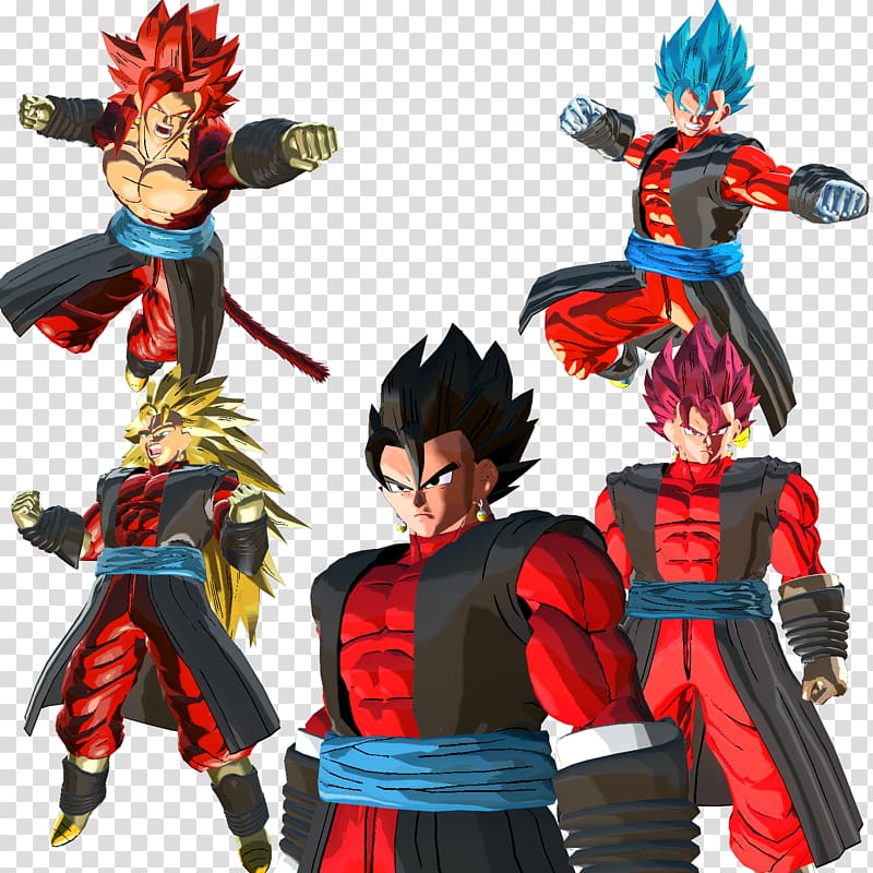 Dragon Ball Xenoverse 2 Dragon Ball Fusions Majin Buu Goku, others transparent background PNG clipart