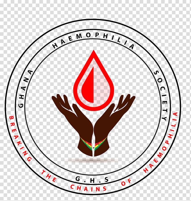 Logo Ghana Whitefield Haemophilia Organization, celebrate national day transparent background PNG clipart