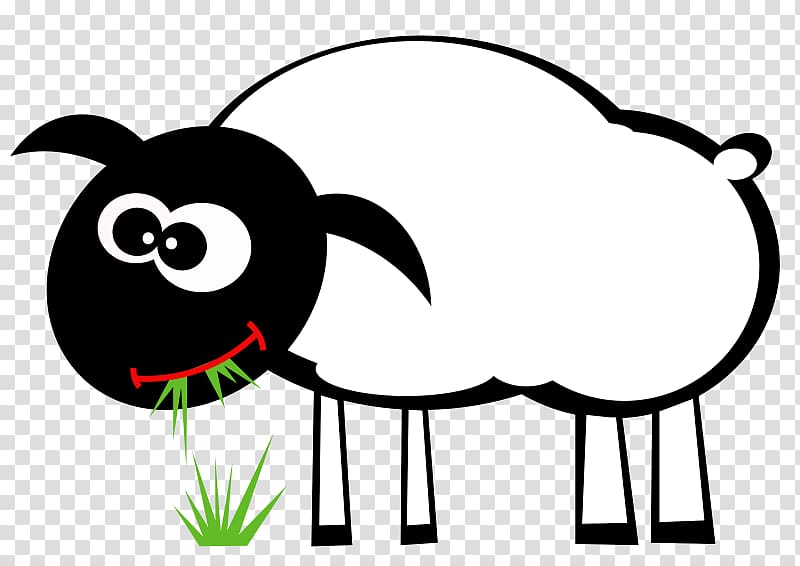 Sheep Goat Grazing , Cow Eating transparent background PNG clipart
