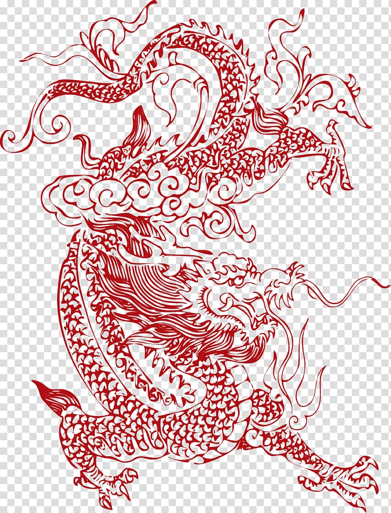 Chinese dragon, Dragon transparent background PNG clipart