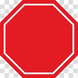 Sign stop transparent background PNG clipart