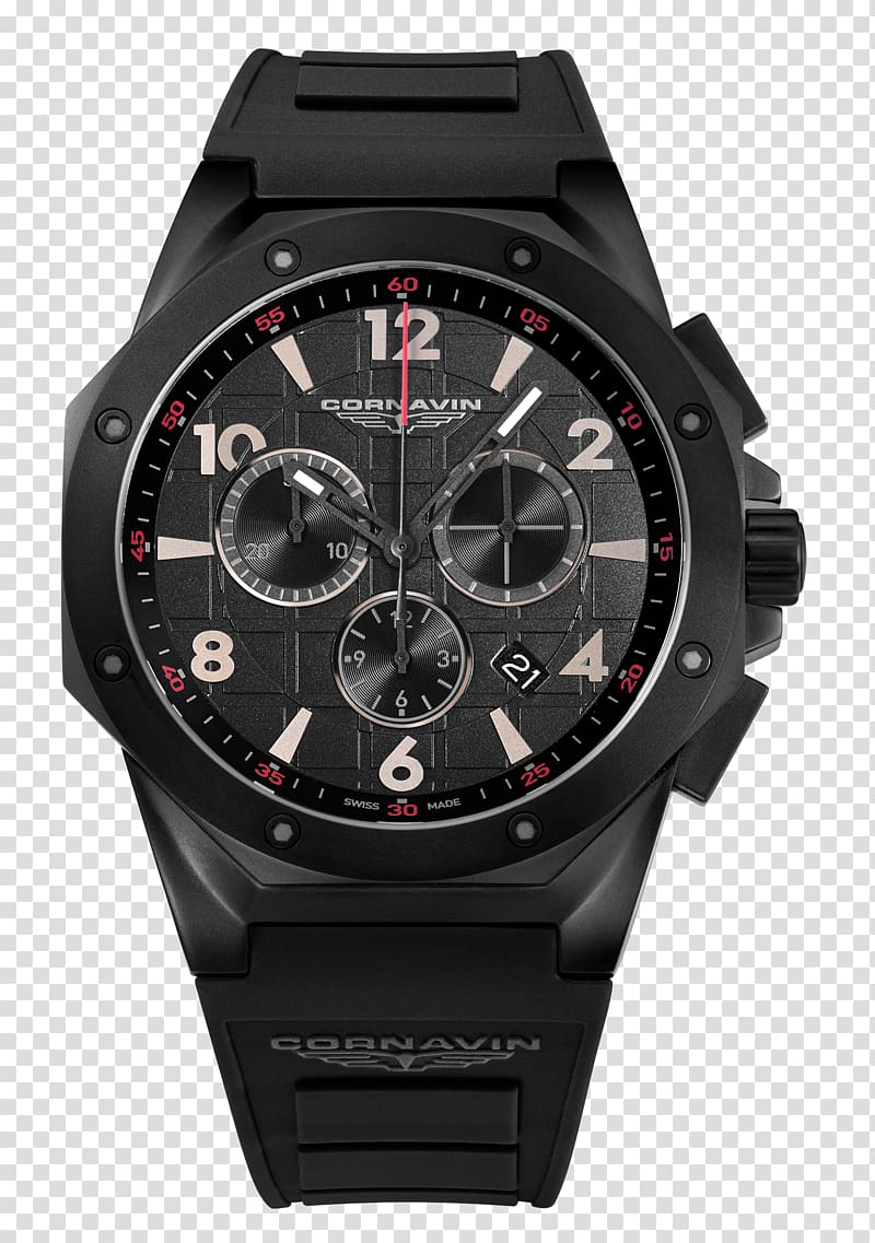 Zenith Watch Chronograph TAG Heuer Raymond Weil, Metalcoated Crystal transparent background PNG clipart