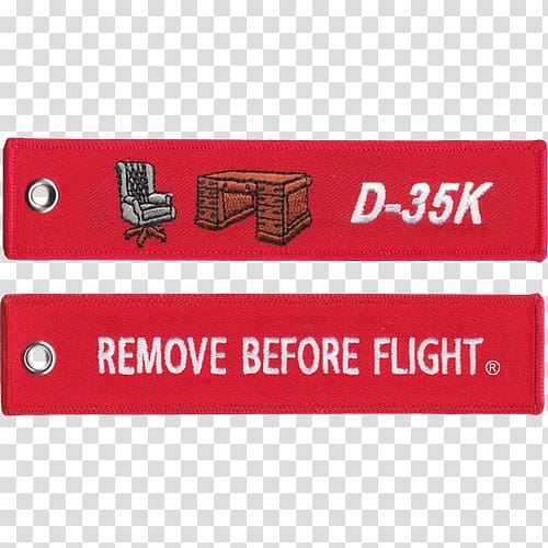 Remove before flight Aircraft Lockheed Martin F-35 Lightning II Key Chains Polyester, aircraft transparent background PNG clipart