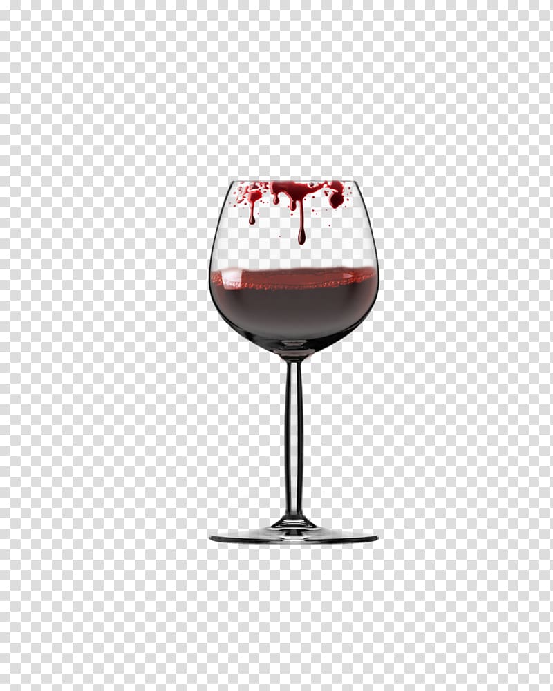 Blood Wine glass , Wineglass transparent background PNG clipart