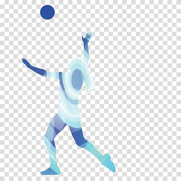 Illustration, Play volleyball illustrations transparent background PNG clipart
