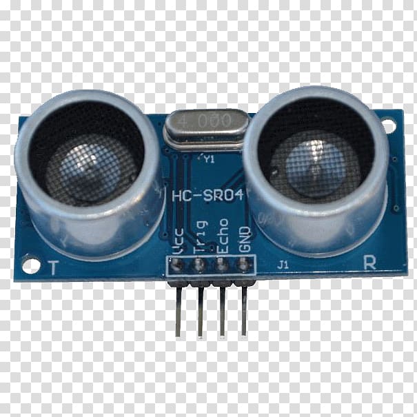 Ultrasonic transducer Proximity sensor Arduino Ultrasound, robot transparent background PNG clipart