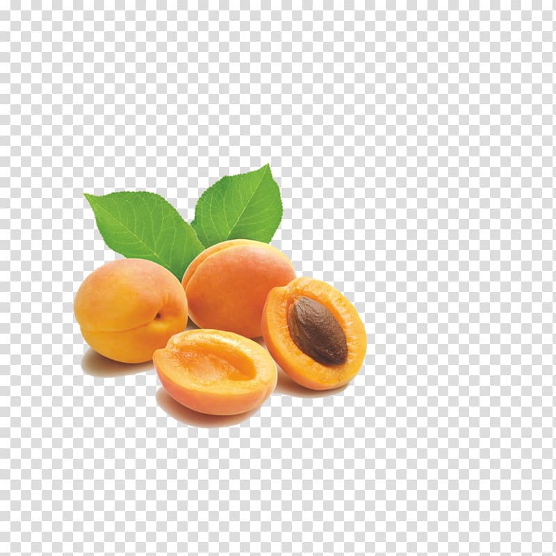 Apricot kernel Amygdalin Almond Nut, Fresh peaches transparent background PNG clipart