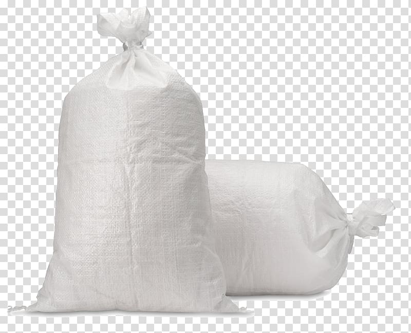 Plastic bag Sandbag Polypropylene Woven fabric, bag transparent background PNG clipart