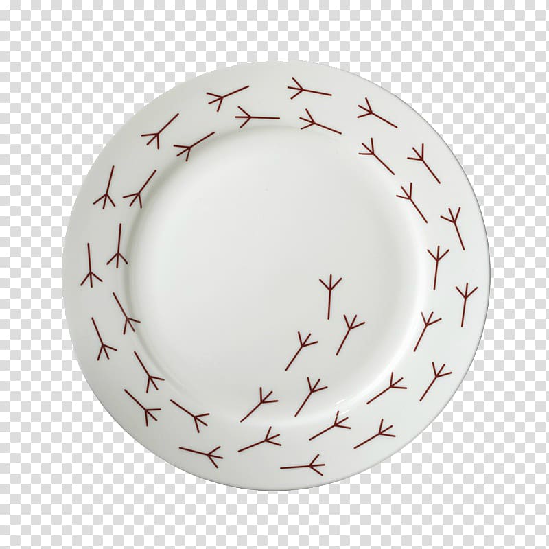 Table Plate Ceramic Dining room Bone china, Dandelion plate transparent background PNG clipart