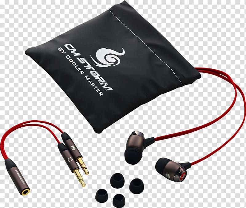 Headphones Microphone Headset Cooler Master MasterPulse, headphones transparent background PNG clipart