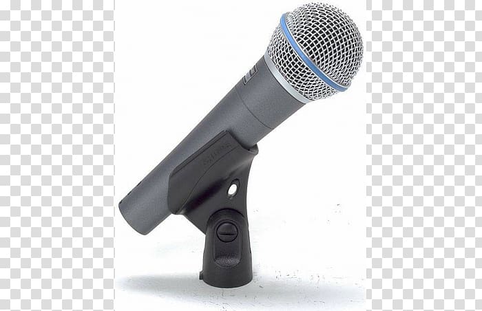 Microphone Shure SM58 Shure Beta 58A Audio, microphone transparent background PNG clipart