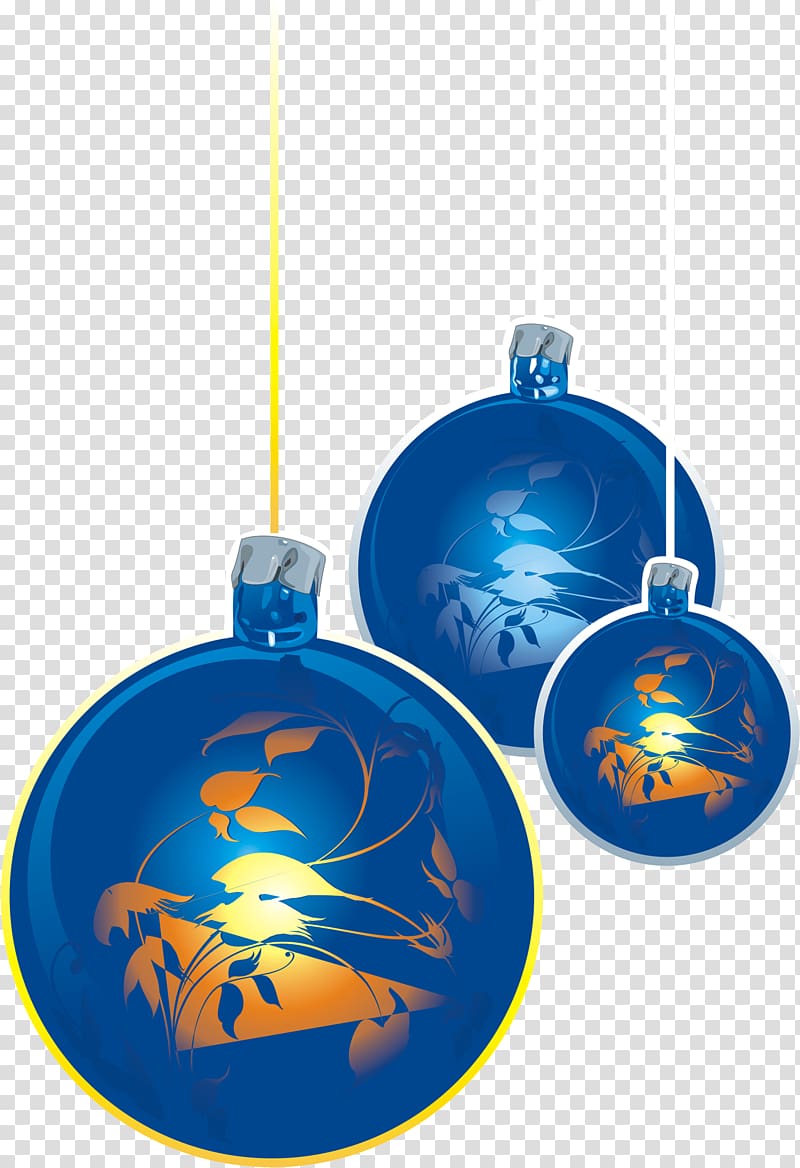 Christmas ornament Christmas decoration Tinsel Blue, garland transparent background PNG clipart