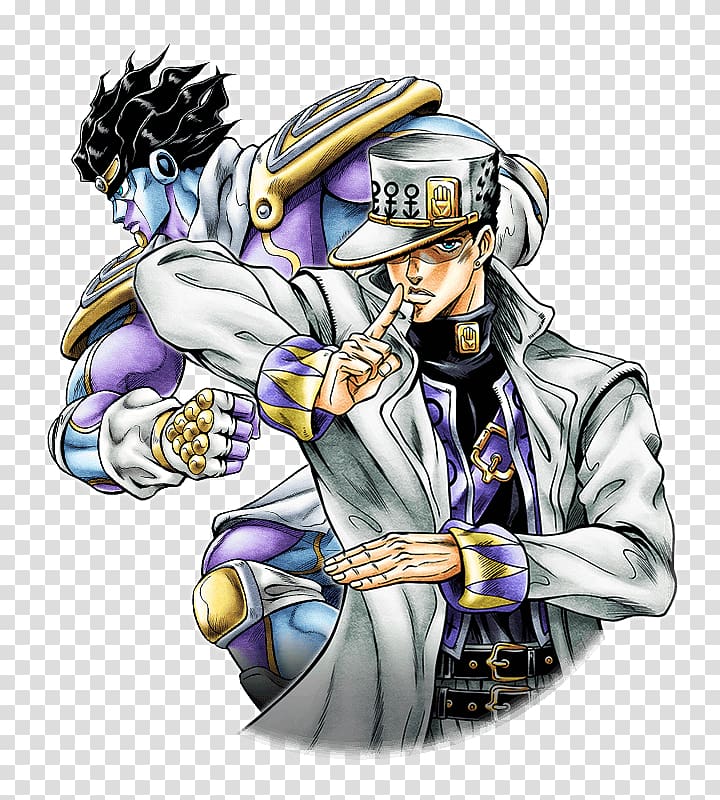 Jotaro Kujo Josuke Higashikata JoJo\'s Bizarre Adventure Stone Ocean Stand,  jo jo transparent background PNG clipart