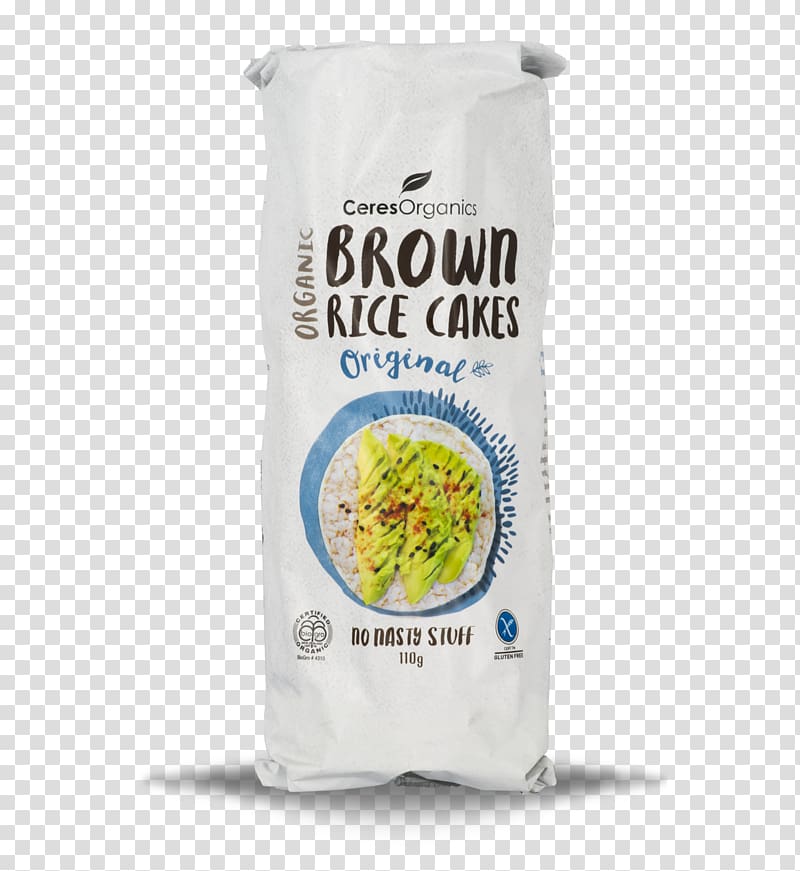 Rice cake Organic food Brown rice, rice transparent background PNG clipart