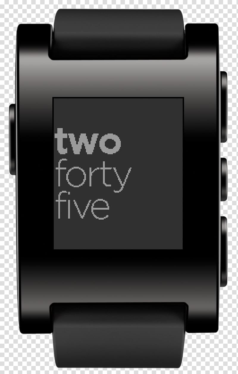 Pebble Time Smartwatch Android, Pebble transparent background PNG clipart