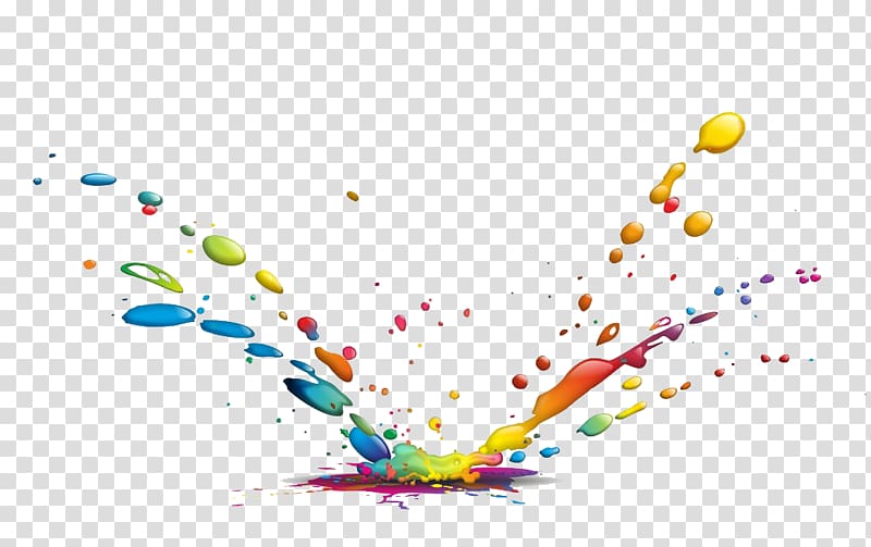 color splash water drops transparent background PNG clipart