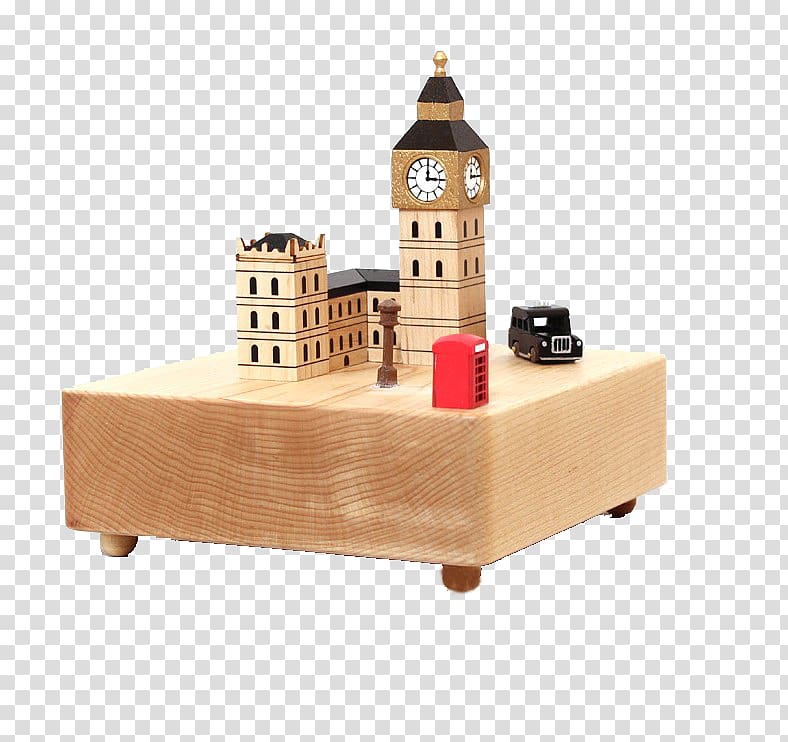 London Taiwan MUSIC-N Music box, Castle Music Box transparent background PNG clipart