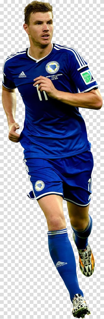 Edin Džeko Bosnia and Herzegovina national football team Soccer player, football transparent background PNG clipart