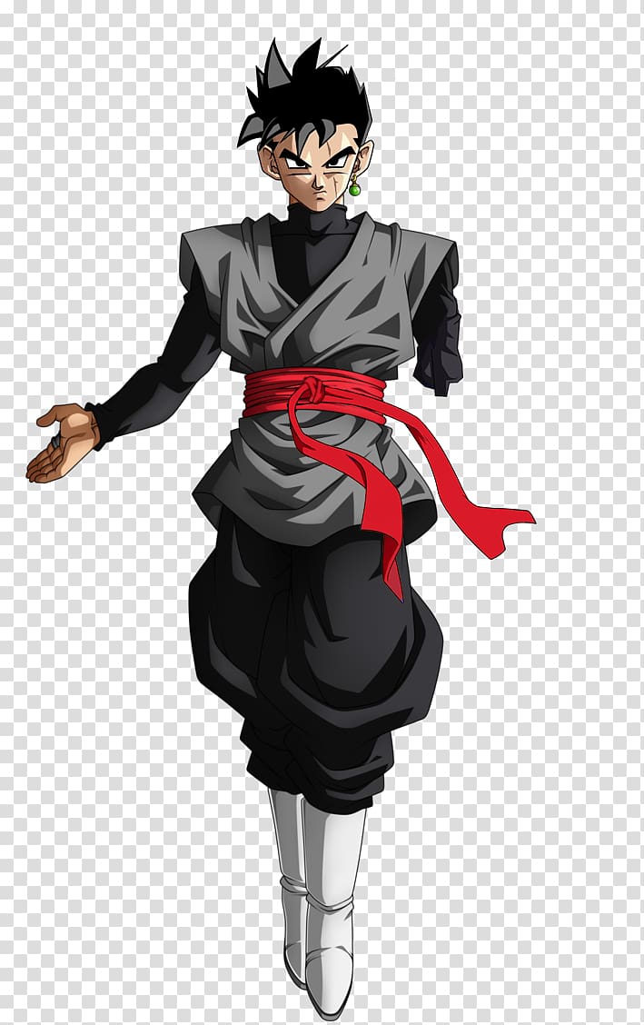 Gohan Goku Trunks Vegeta Frieza, Three-dimensional black transparent background PNG clipart