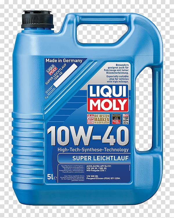 Car Motor oil Synthetic oil Liqui Moly Engine, engine oil transparent background PNG clipart
