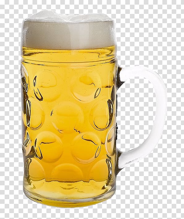 full-filled beer on mug, Wheat beer Cocktail Beer glassware Beer stein, Beer Glass transparent background PNG clipart
