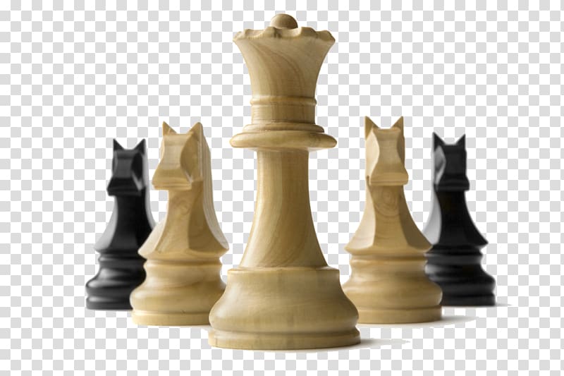 Chess piece Queen King White and Black in chess, chess transparent background PNG clipart