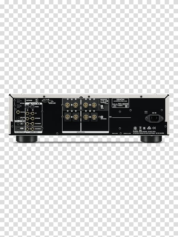 Digital audio DENON PMA-1600NE HiFi Amplifier Audio power amplifier Loudspeaker, Arauco Premium Outlet Coquimbo transparent background PNG clipart