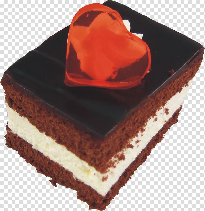 Chocolate cake Sachertorte Prinzregententorte Chocolate brownie, chocolate cake transparent background PNG clipart