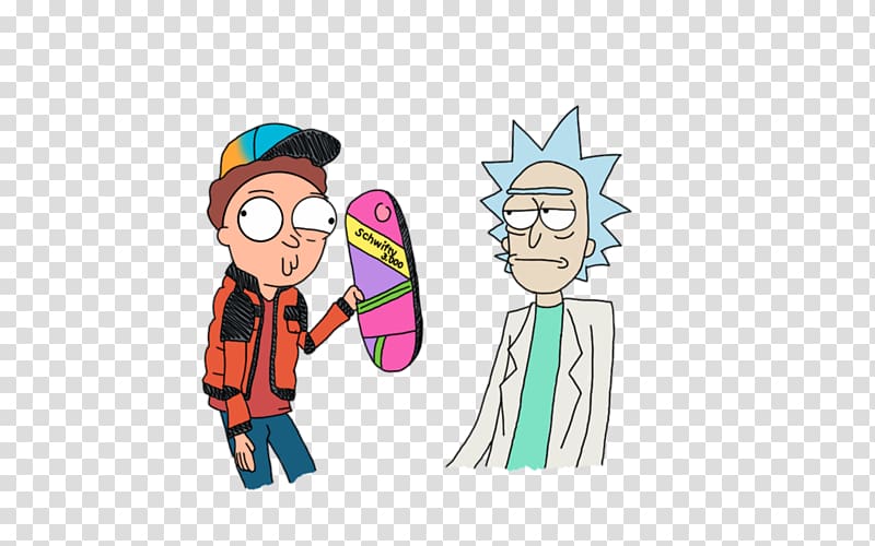 Rick Sanchez Morty Smith Marty McFly Character, Gertrude Jekyll transparent background PNG clipart