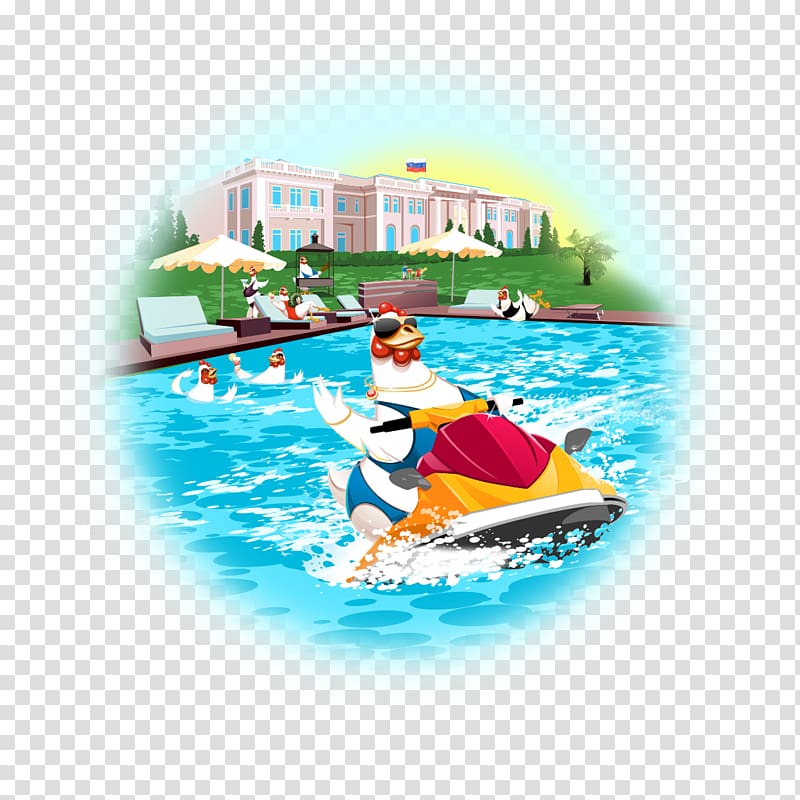 Boat Water park Swimming pool Leisure, golden eggs transparent background PNG clipart