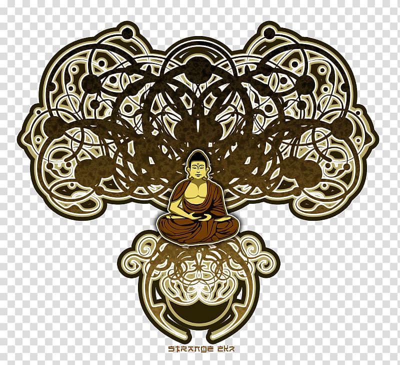 Bodhi Tree Buddhism Tattoo, Buddhism transparent background PNG clipart