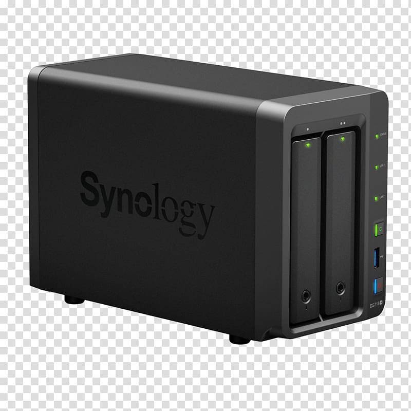 Network Storage Systems Synology Inc. Synology DS118 1-Bay NAS Hard Drives Synology DiskStation DS212j, others transparent background PNG clipart