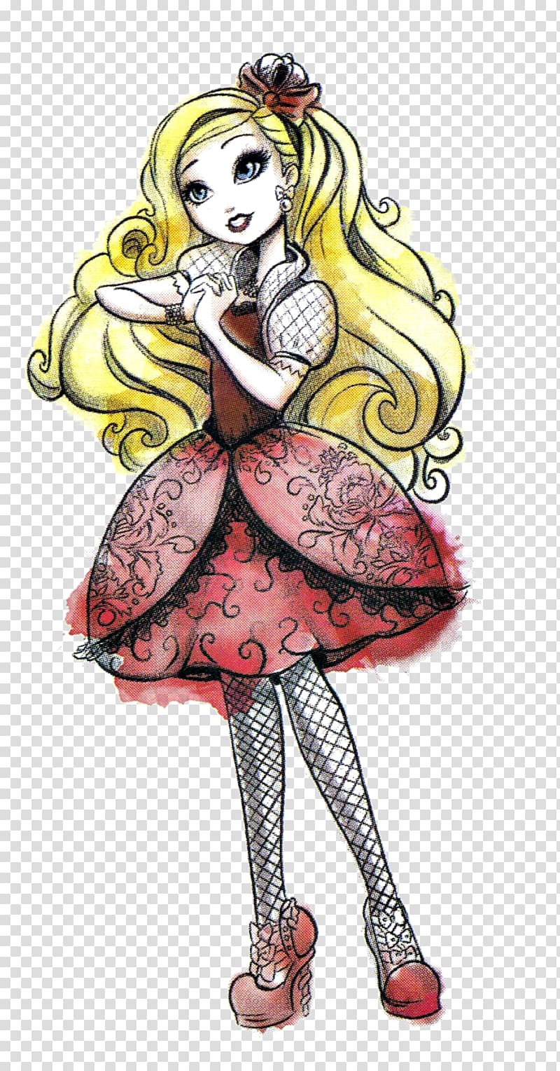 Ever After High Legacy Day Apple White Doll Drawing, apple transparent background PNG clipart