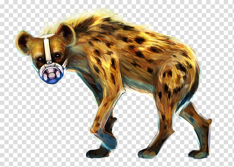 Hyena African wild dog Animal Cheetah, hyena transparent background PNG clipart