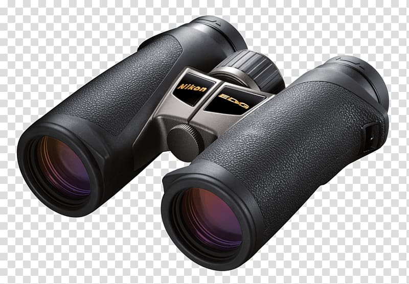 Binoculars Low-dispersion glass Optics Nikon S-mount, Binoculars transparent background PNG clipart