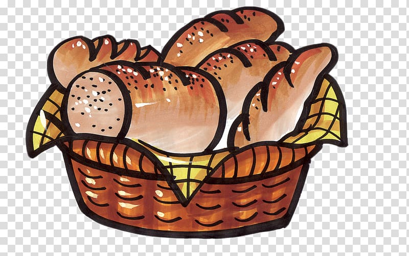 Breakfast Croissant White bread Rye bread, bread transparent background PNG clipart