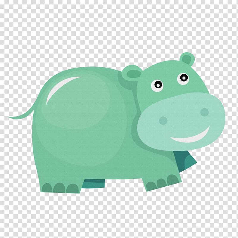 Hippopotamus Sticker , hippo transparent background PNG clipart
