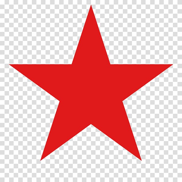 Red star , red star transparent background PNG clipart