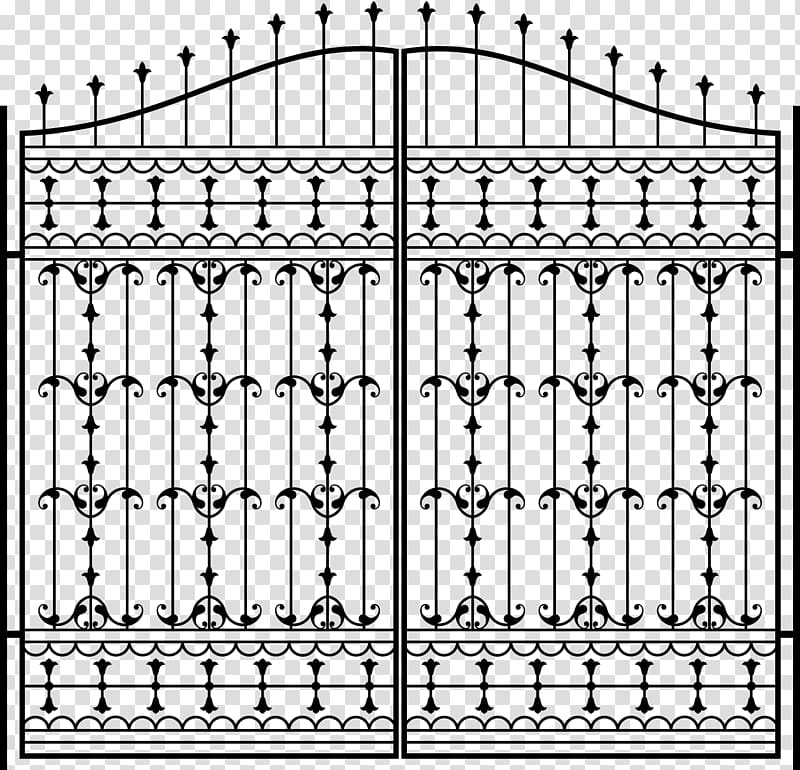 Window Grille Fence Gate, Continental door transparent background PNG clipart