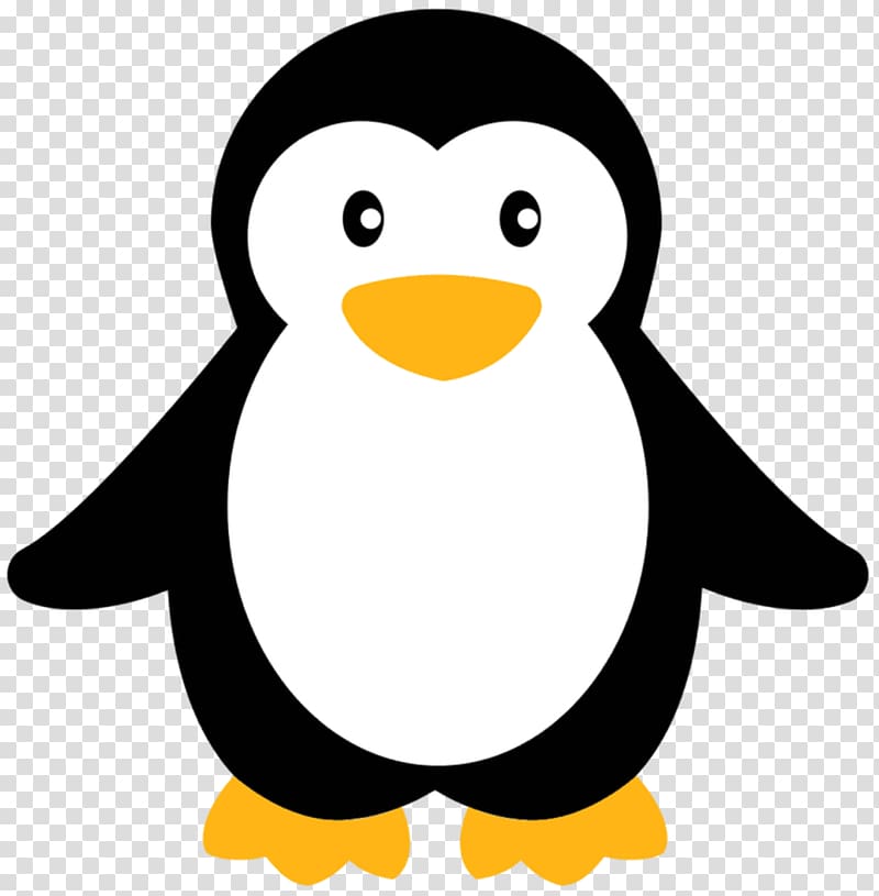 Penguin , Funny King transparent background PNG clipart