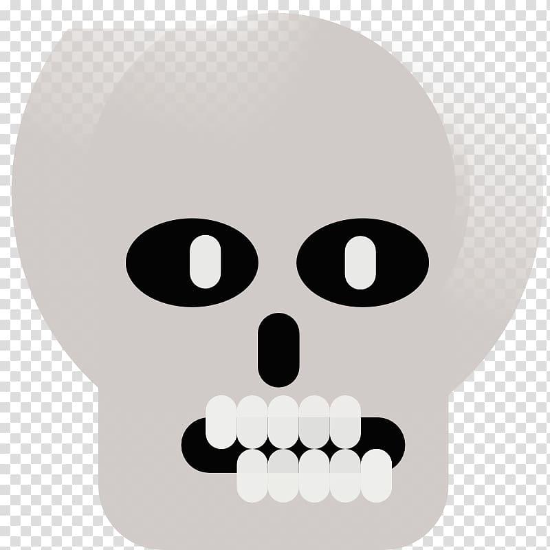 Human skull symbolism Bone , Funny Skull transparent background PNG clipart