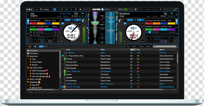 Serato Audio Research Disc jockey Scratch Live DJ controller Computer DJ, Serato transparent background PNG clipart